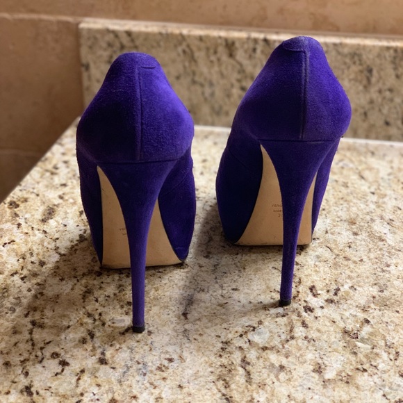 Giuseppe Zanotti Sharon Platform Peep Toe Pump - Picture 5 of 8